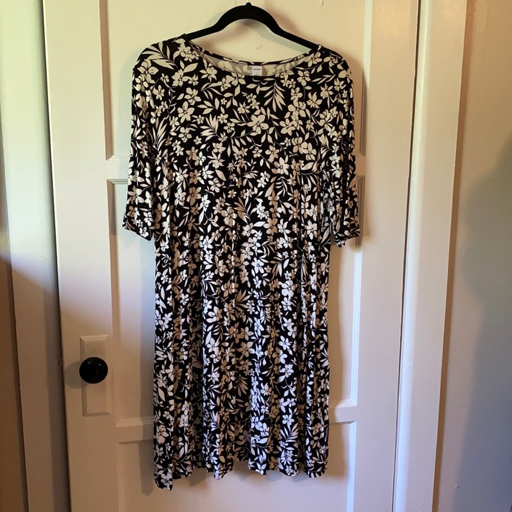 Black and White Dress